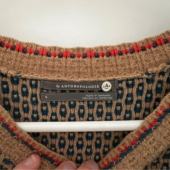 Anthropologie Knit Sweater Shirt - Picture 2 of 4